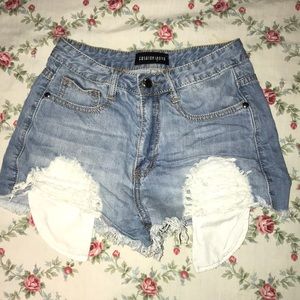 fashion nova high waist shorts